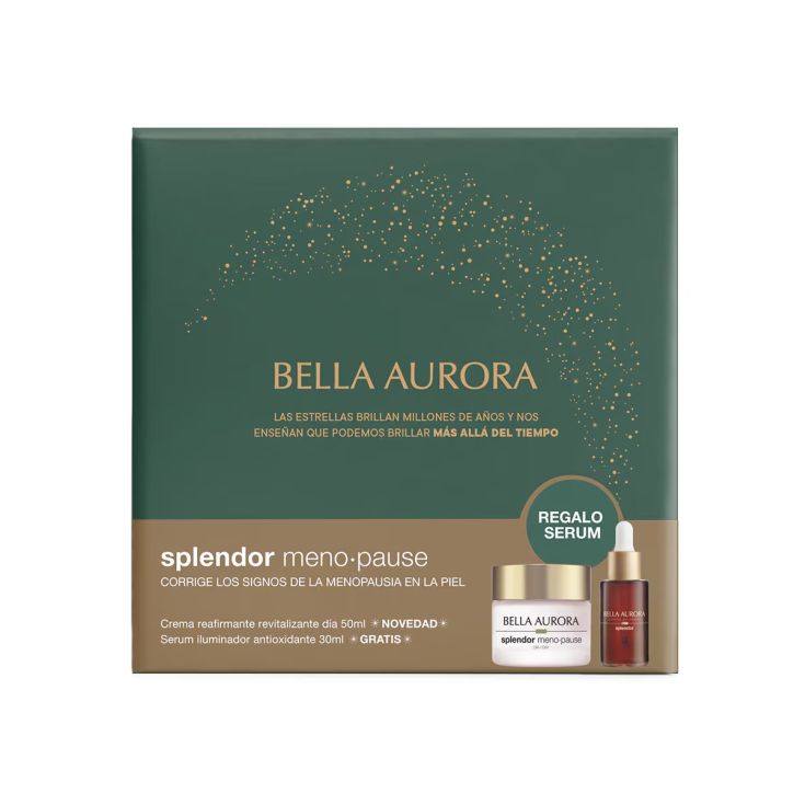 bella aurora splendor menopause dia 50ml + serum cofre bella aurora splendor menopause dia 50ml + serum cofre