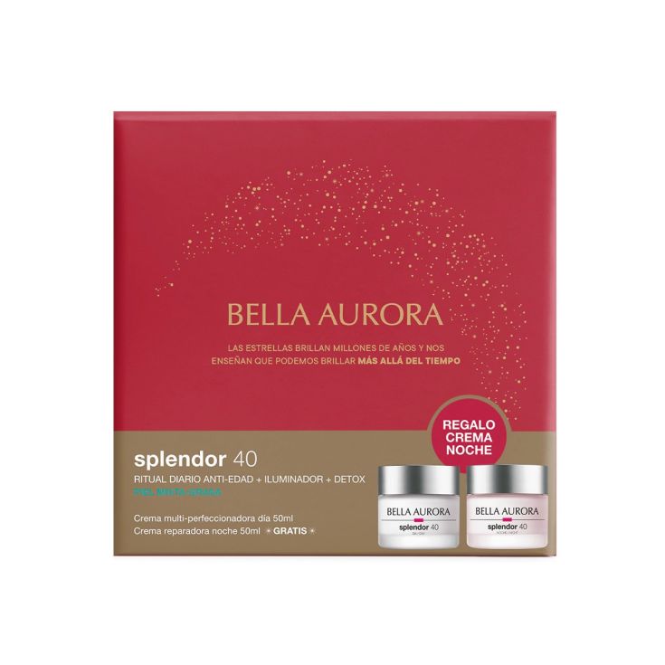 bella aurora splendor 40 dia piel mixta + noche cofre bella aurora splendor 40 dia piel mixta + noche cofre