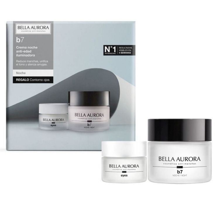 bella aurora b-7 antimanchas noche 50ml cofre 2 piezas