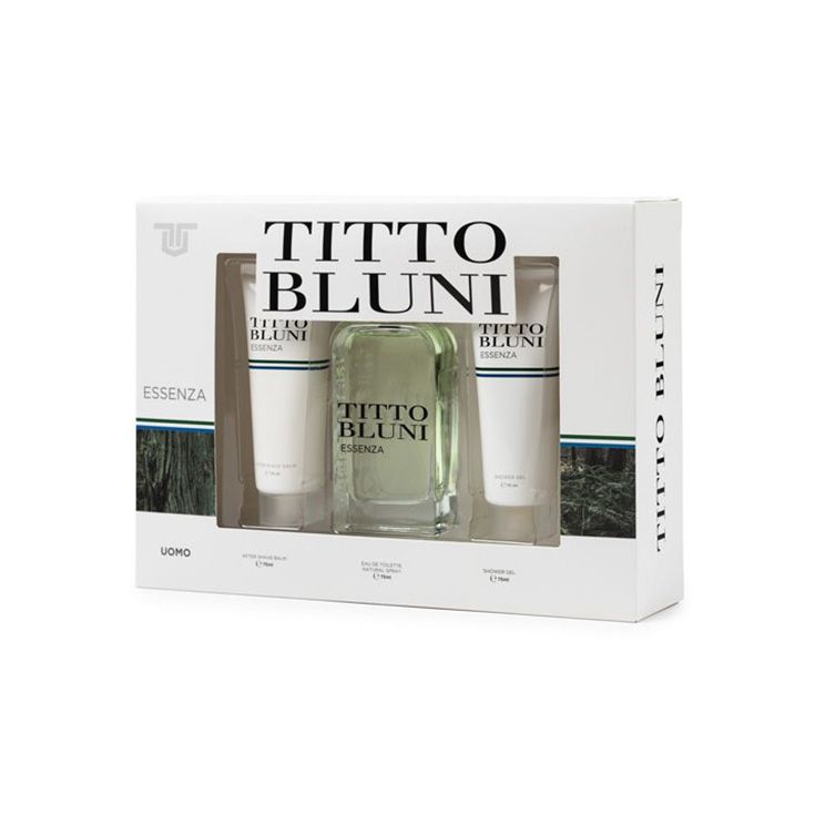 titto bluni essenza cofre 75ml+a/s 75ml+gel 75ml