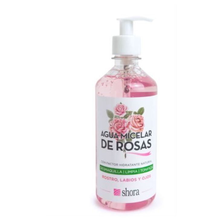 sora agua micelar de rosas 500ml