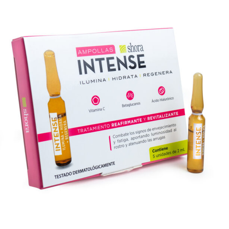 shora intense ampollas faciales reafirmantes y revitalizantes 5 unidades shora intense ampollas faciales reafirmantes y revitalizantes 5 unidades