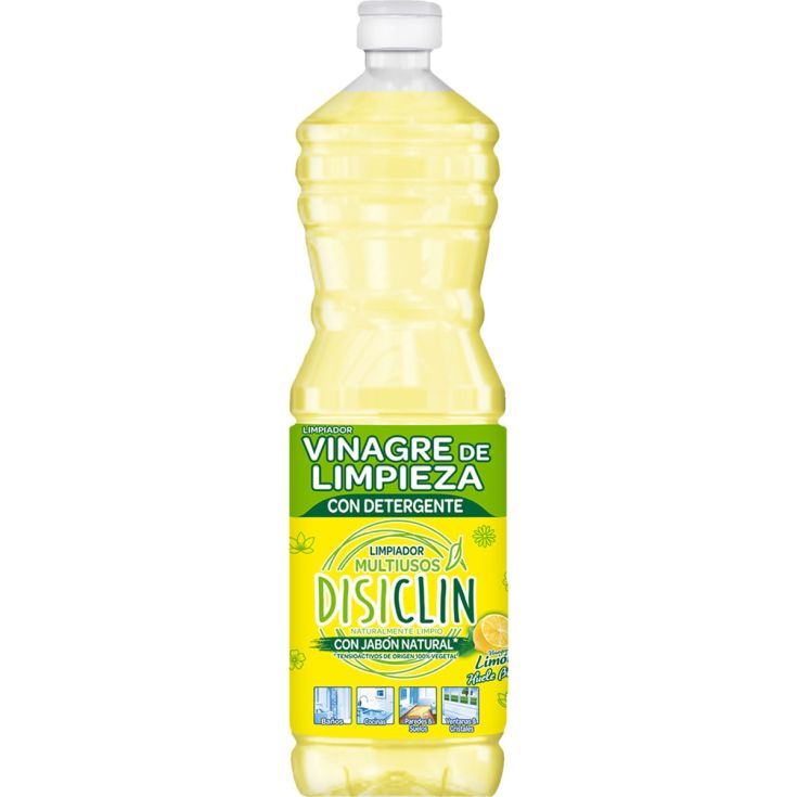 disiclin vinagre con detergente limon 1l