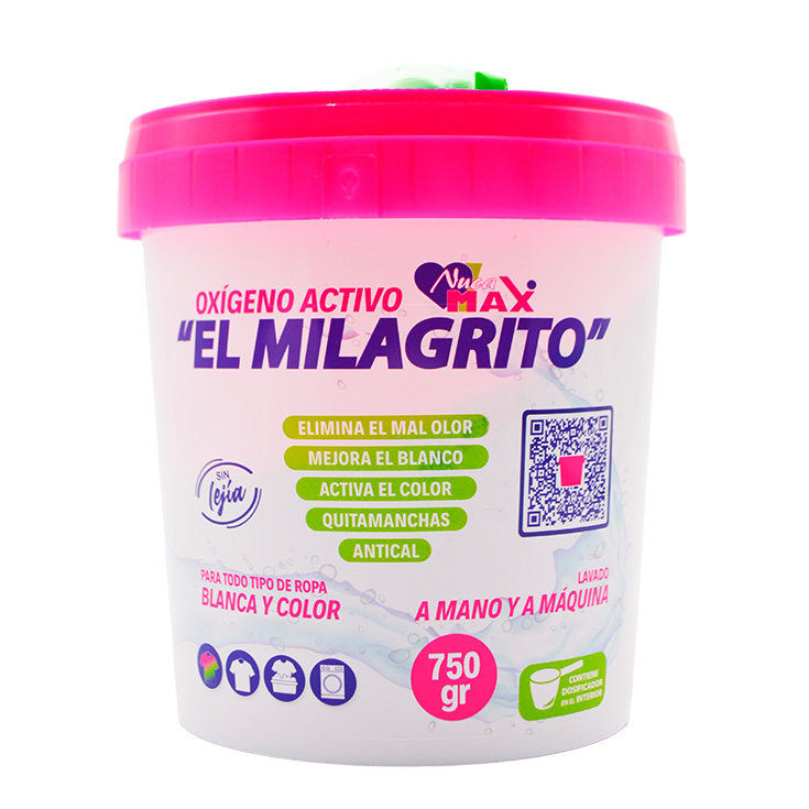 el milagrito oxigeno activo quitamanchas 750g