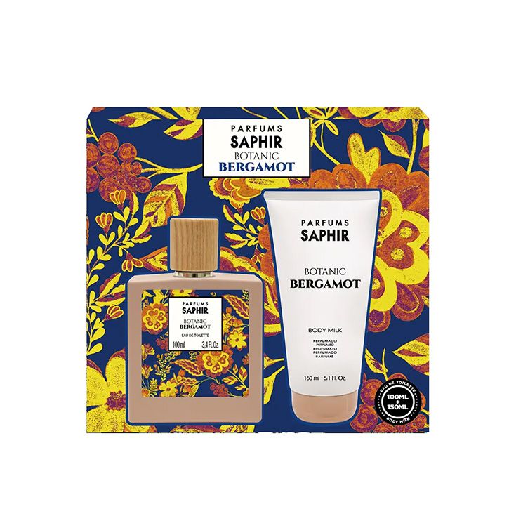 saphir botanic bergamota cofre 100ml+bl