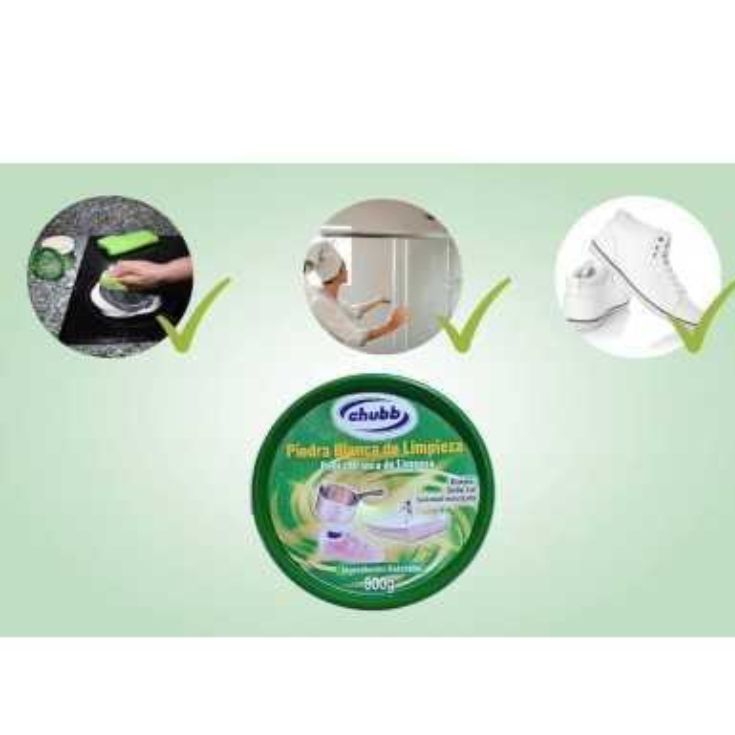 chubb piedra blanca limpieza 500g