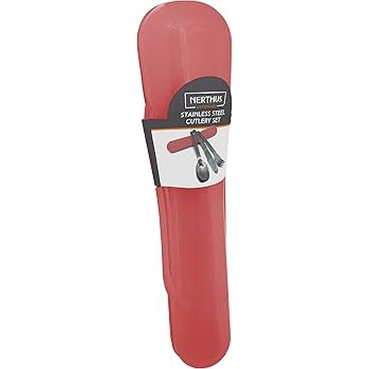 nerthus set cubiertos portatil acero inoxidable