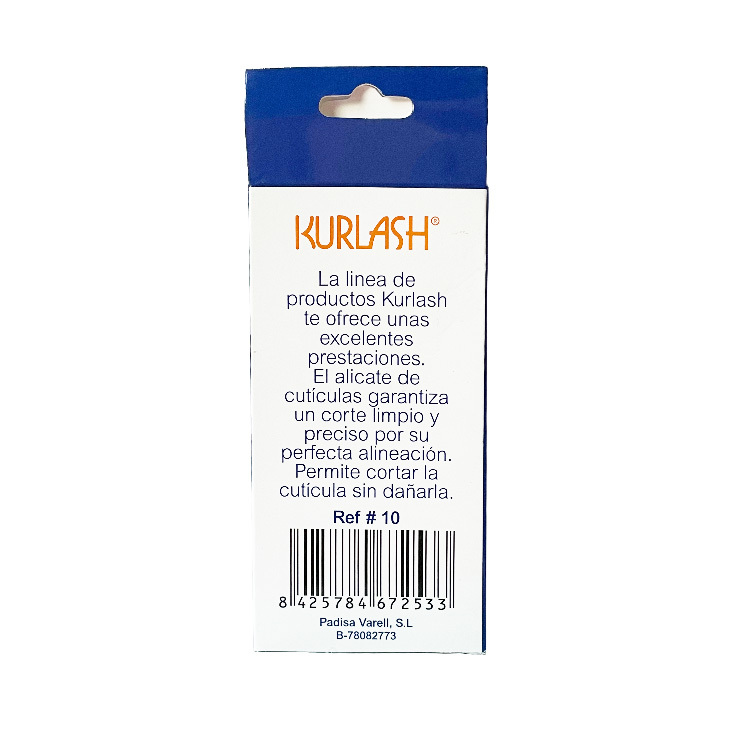 kurlash alicate cuticulas 10,5cm
