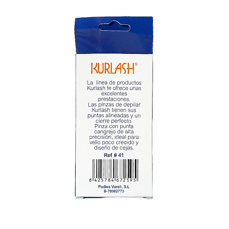 kurlash pinza punta cangrejo 9,5cm