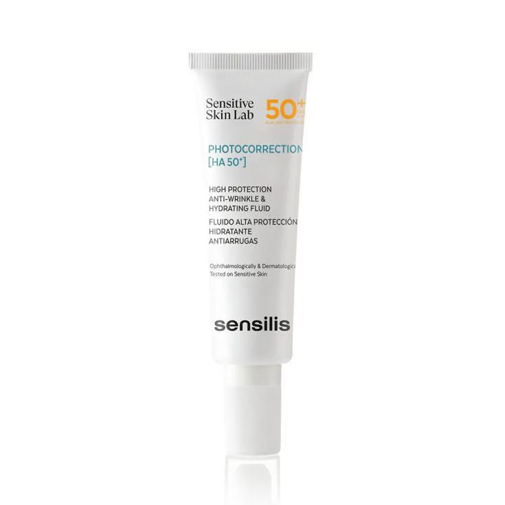 sensilis protector solar facial fotocorrector ha spf50+ 40 ml
