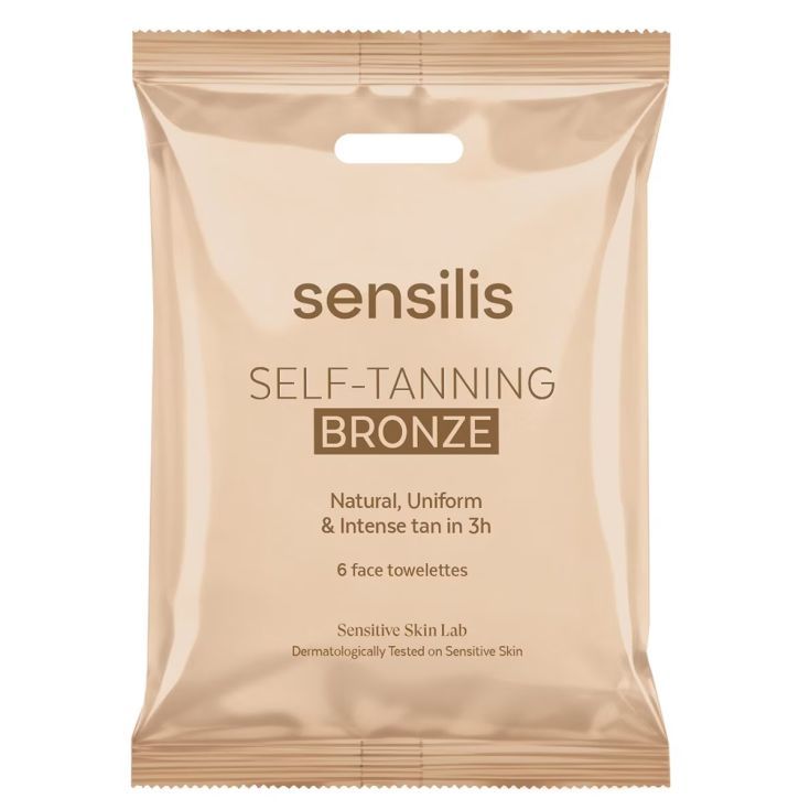sensilis self tanning toallitas bronceadoras 6 uds
