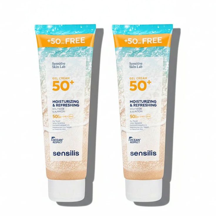 sensilis sun gel crema protector solar corporal 250ml spf 50 duplo sensilis sun gel crema protector solar corporal 250ml spf 50 duplo