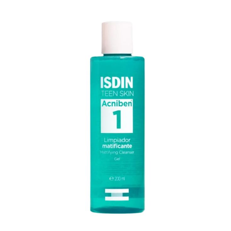 isdin acniben limpiador matificante para piel grasa 200ml isdin acniben limpiador matificante para piel grasa 200ml