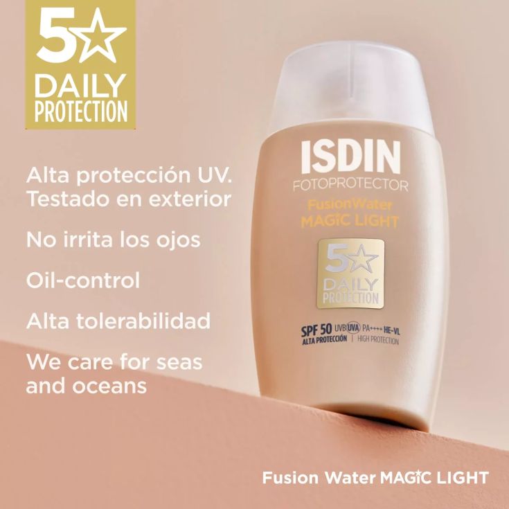 isdin fotoprotector fusion water color sfp50 50ml