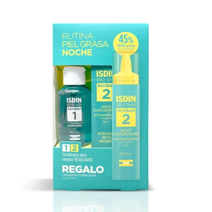 isdin acniben pack de serum y gel