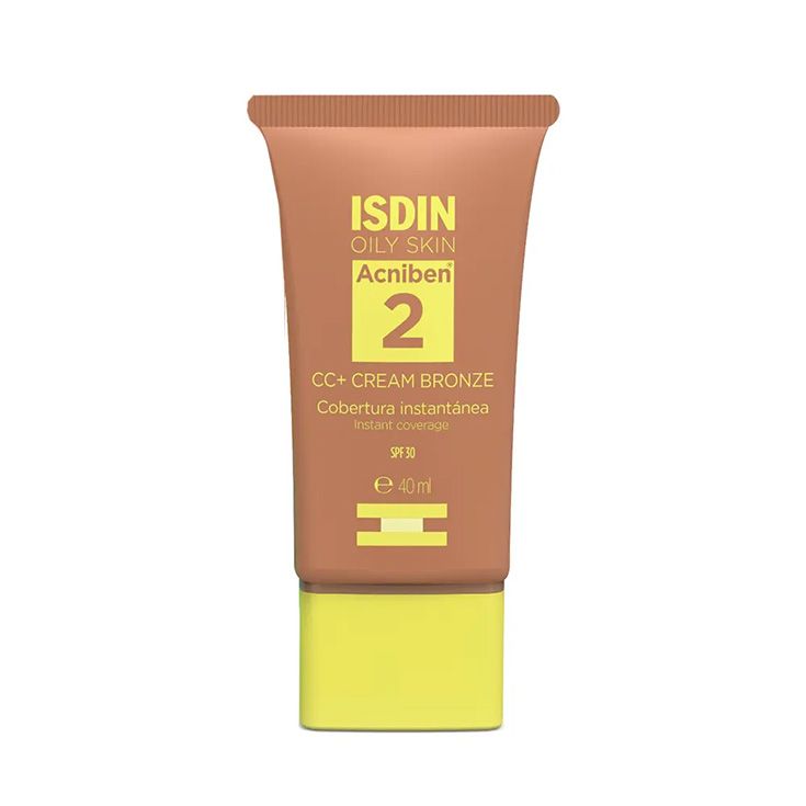 isdin acniben cc cream cobertura instantanea spf30 40ml