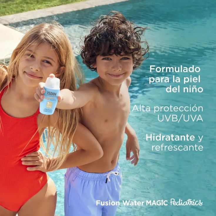 isdin fotoproteccion pediatrics fusion water spf50+ 50ml isdin fotoproteccion pediatrics fusion water spf50+ 50ml