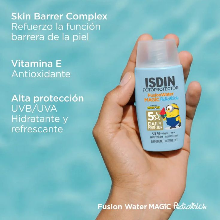 isdin fotoproteccion pediatrics fusion water spf50+ 50ml isdin fotoproteccion pediatrics fusion water spf50+ 50ml