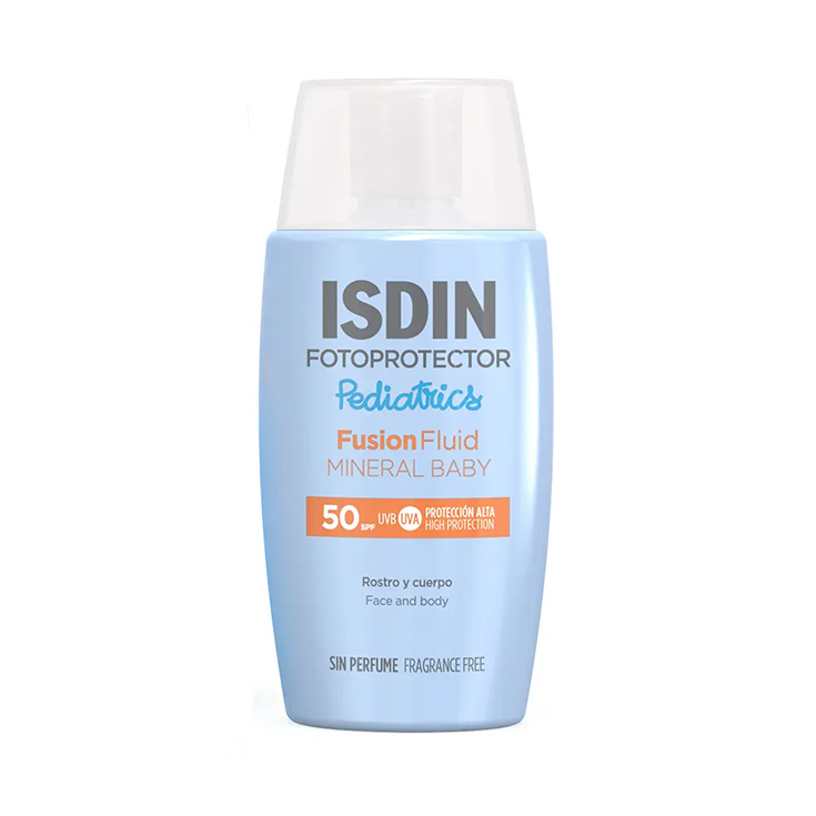 isdin fotop pediatrics mineral baby 50+