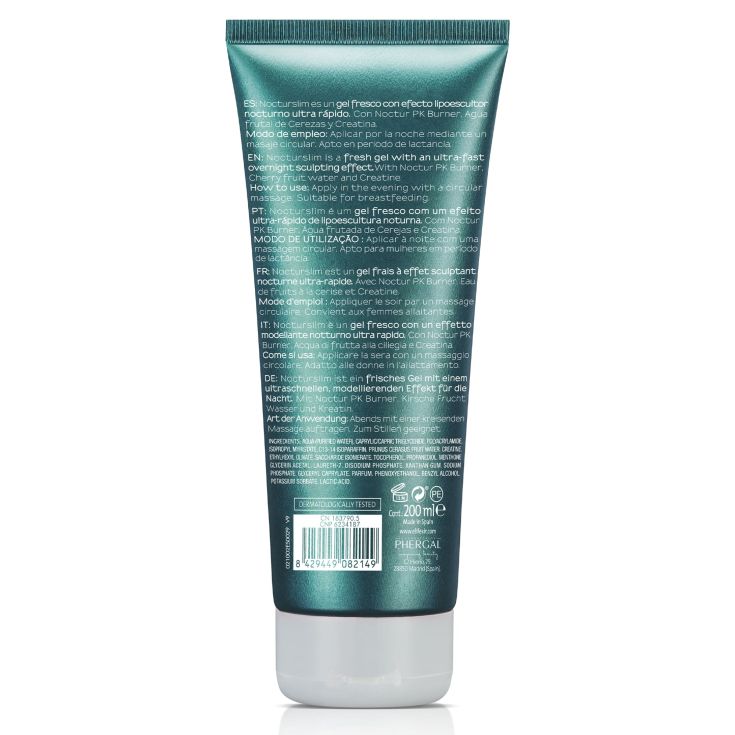 elifexir nocturslim gel intensivo lipoescultor nocturno 200ml