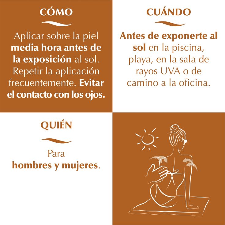 elifexir piel canela crema spf30 gel acelerador del bronceado 150ml