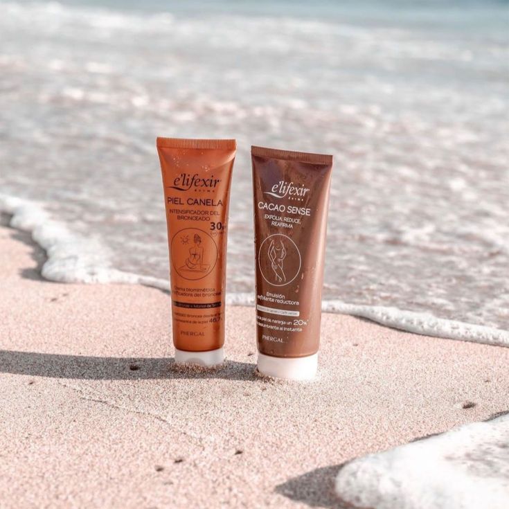 elifexir piel canela crema spf30 gel acelerador del bronceado 150ml