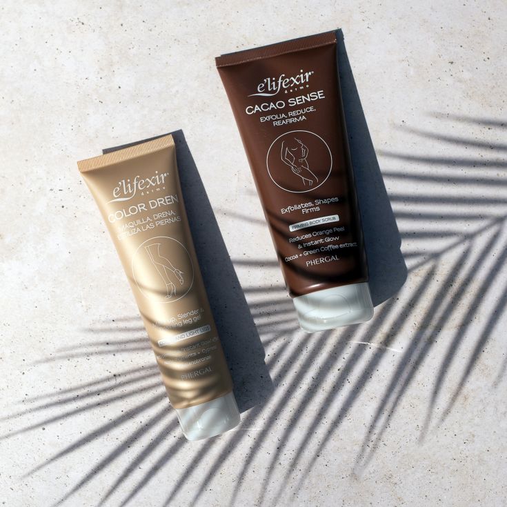 elifexir color dren maquillaje para piernas 150ml 