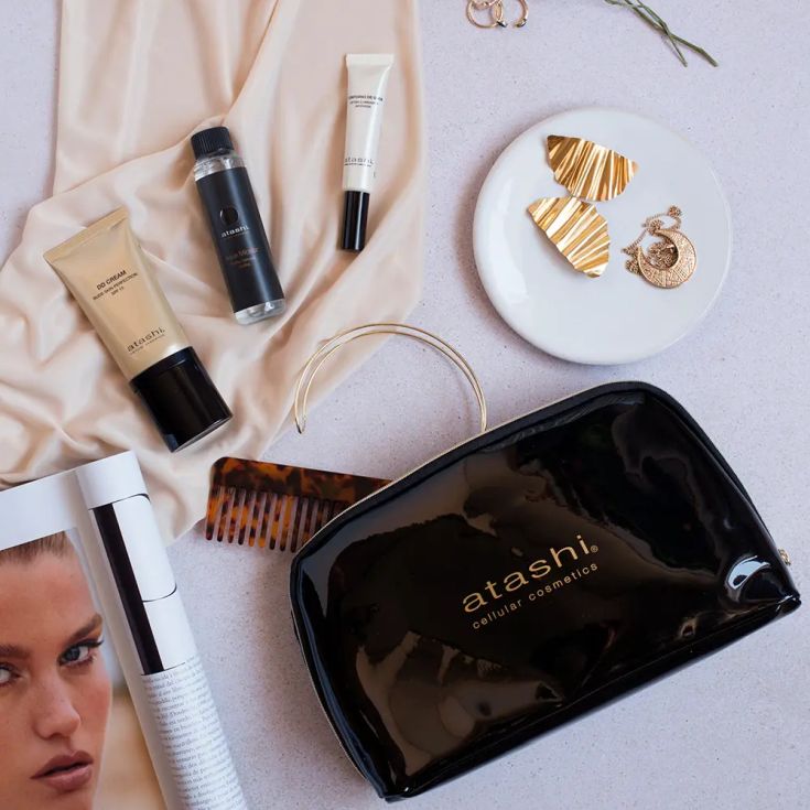 atashi dd cream medio 50ml cofre 3 piezas