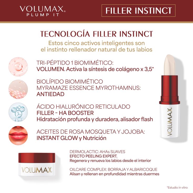 volumax plump it filler instinct cofre