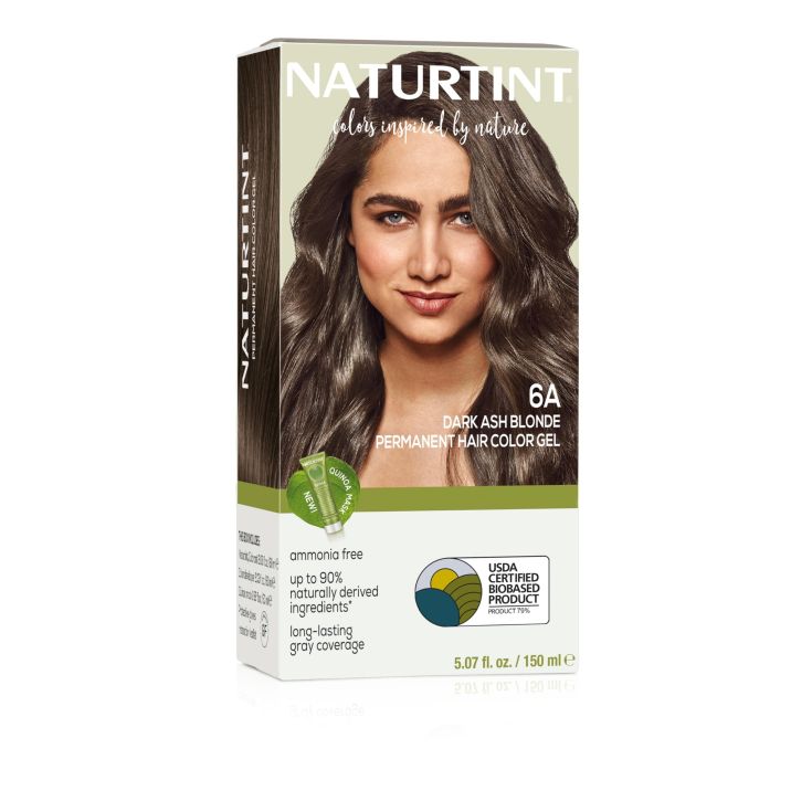 naturtint tinte permanente 6a rubio oscuro ceniza