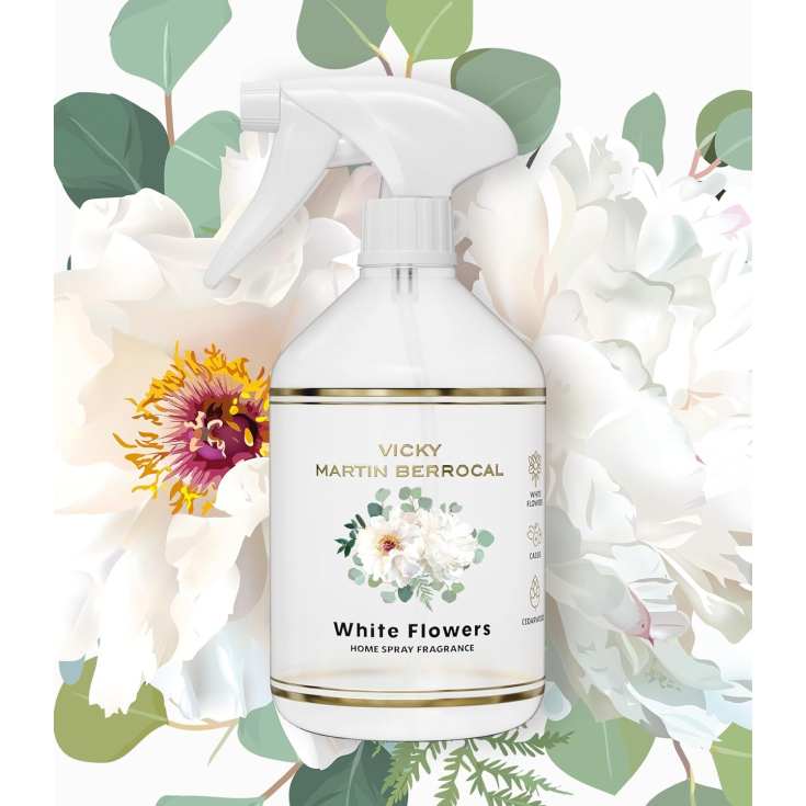 vicky martin berrocal home spray white flowers 500ml vicky martin berrocal home spray white flowers 500ml