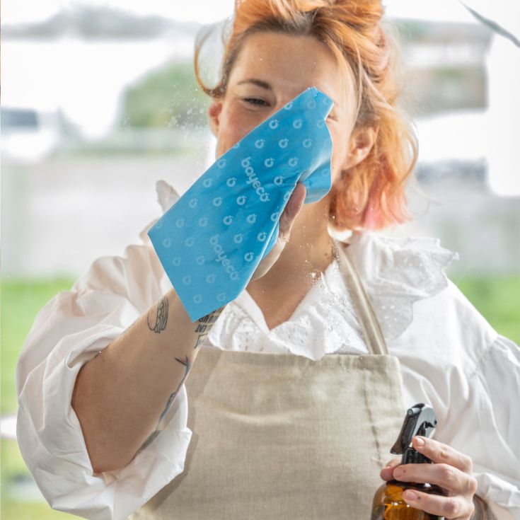 bayeco bayeta multiusos microfibra baños y cristales 1ud