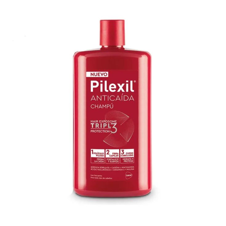 lacer pilexil champu anticaida champu triple protection 275ml