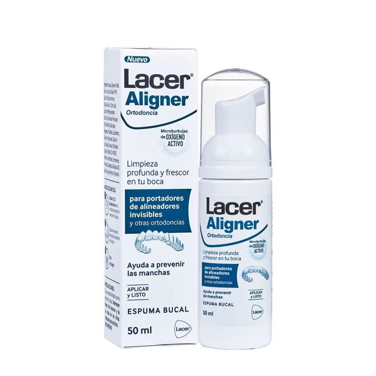 lacer aligner espuma bucodental 50ml