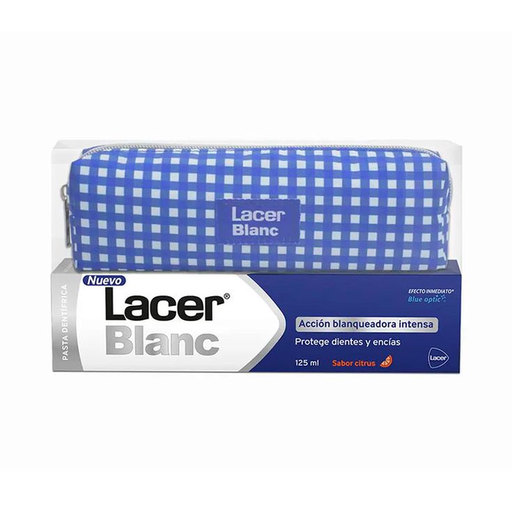 lacer blanc plus citrus pasta dentifrica 125ml + neceser