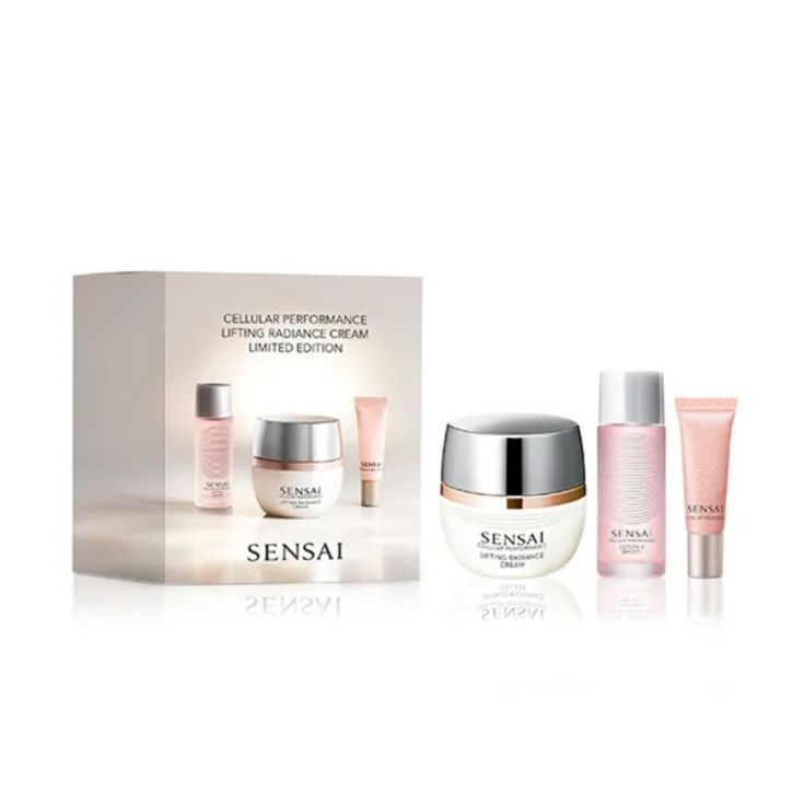 sensai lifting radiance cream cofre 3 piezas