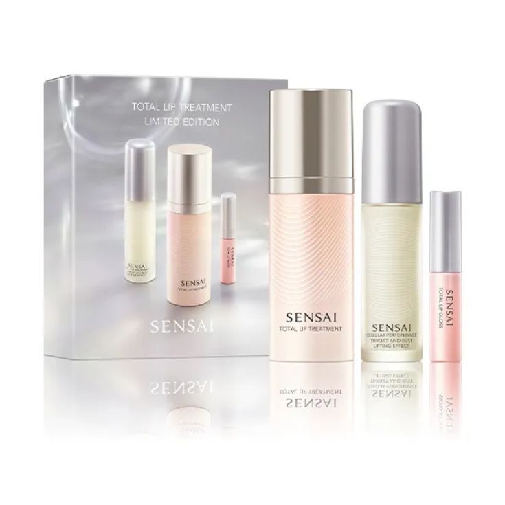 sensai total lip treatment 15ml cofre 3 piezas