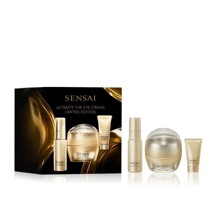 sensai ultimate the eye cream 15ml cofre 3 piezas