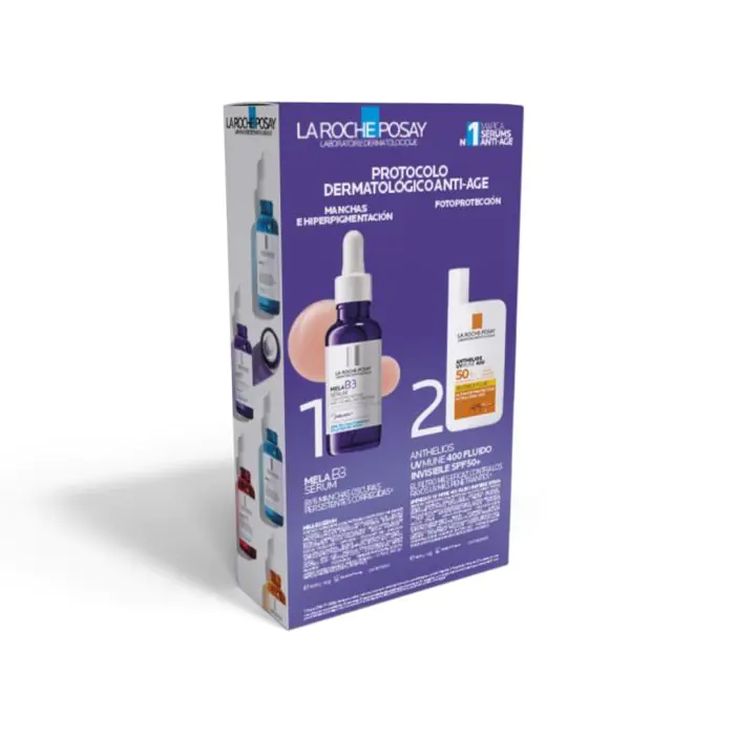 la roche posay mela b3 serum 30ml cofre 2 piezas