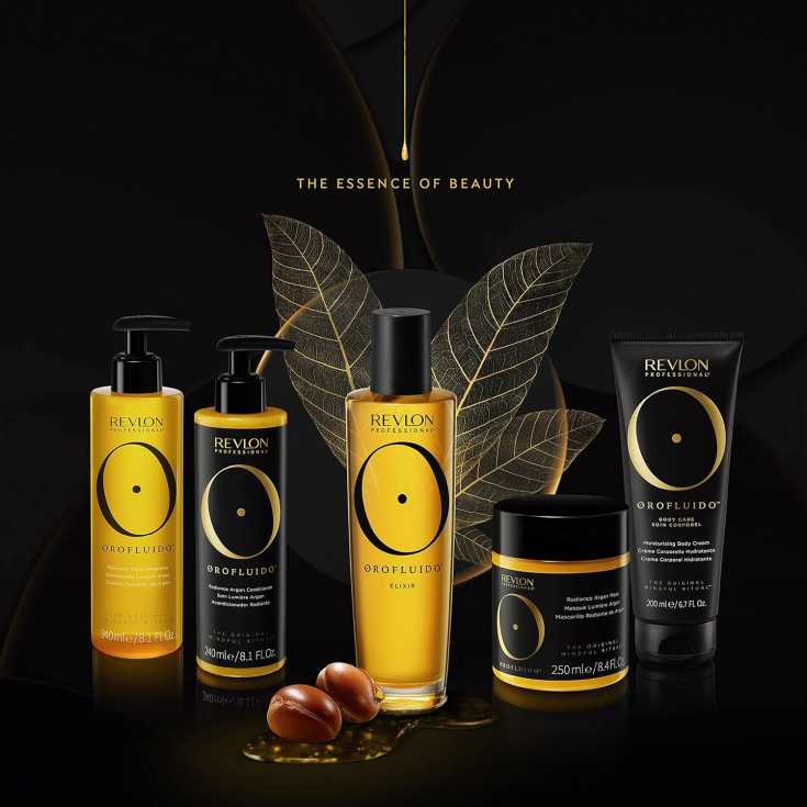 revlon pro orofluido acondicionador hidratante aceite de argan 240ml