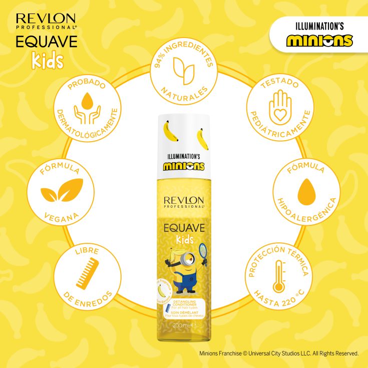 revlon professional equave kids minios acondiconador bifasico desenredante 200ml