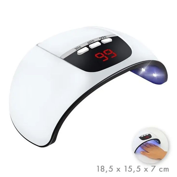 nahuel lámpara uv esmalte gel y semipermanente