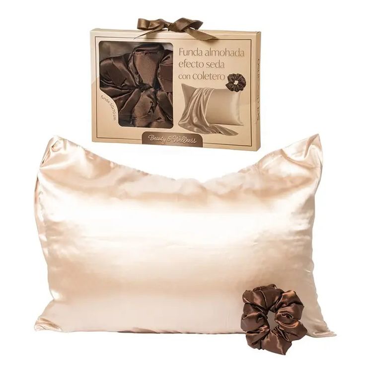 nahuel set para dormir funda almohada + coletero