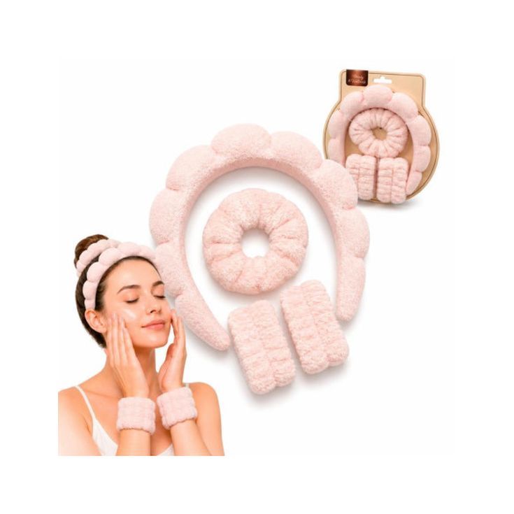 inca nahuel diadema-muñequeras-coletero skincare