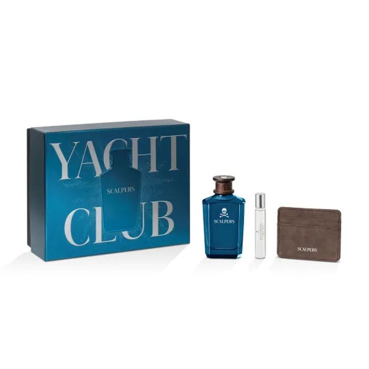 scalpers yacht club eau de parfum 125ml cofre 3 piezas