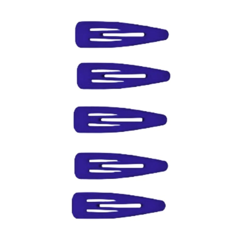 inca clip azul marino 5cm 5uds.