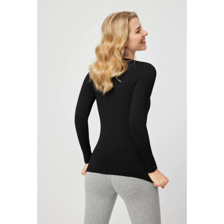 ysabel mora camiseta termica de mujer negro ysabel mora camiseta termica de mujer negro
