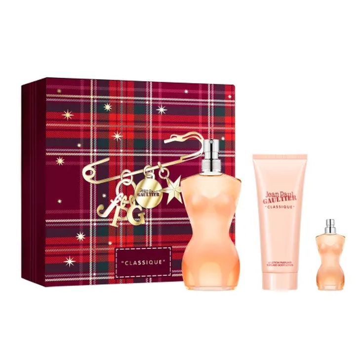 gaultier classique eau de toilette 100ml cofre 3 piezas gaultier classique eau de toilette 100ml cofre 3 piezas