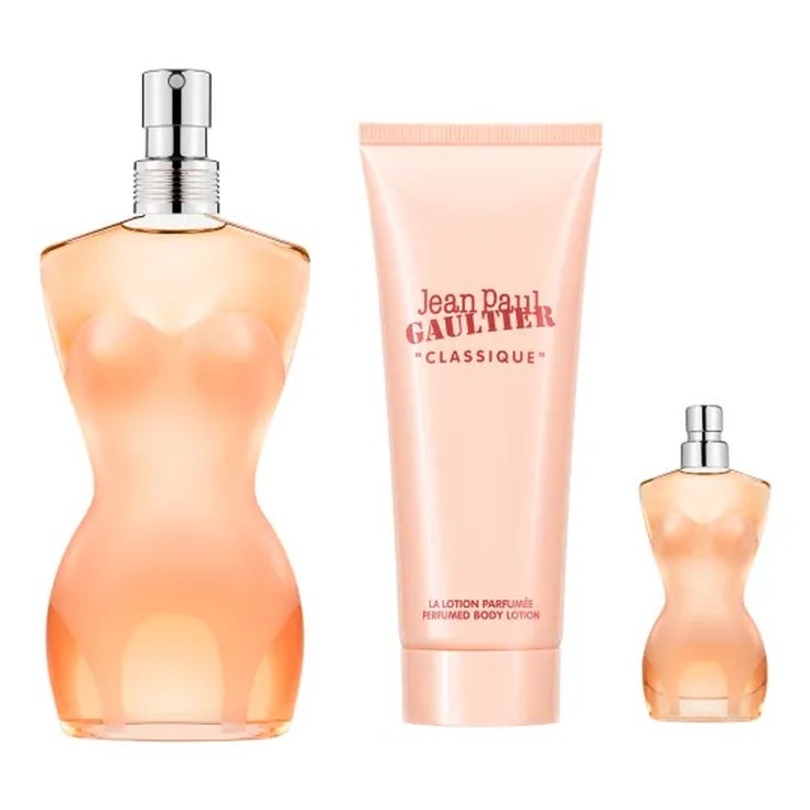 gaultier classique eau de toilette 100ml cofre 3 piezas