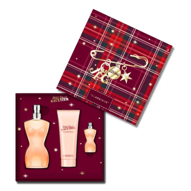 gaultier classique eau de toilette 100ml cofre 3 piezas